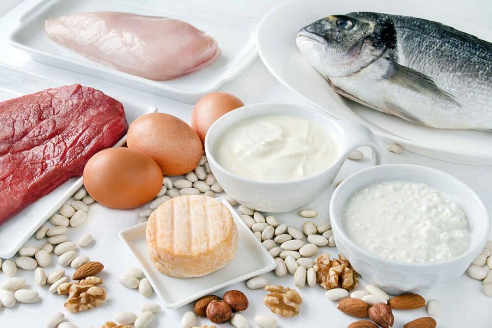 زیادہ پروٹین والی غذائیں جو خشک کرنے کے لیے استعمال ہوتی ہیں۔
