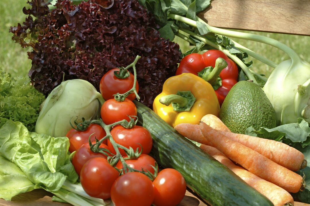 پلانٹ پر مبنی غذا کیلئے سبزیاں